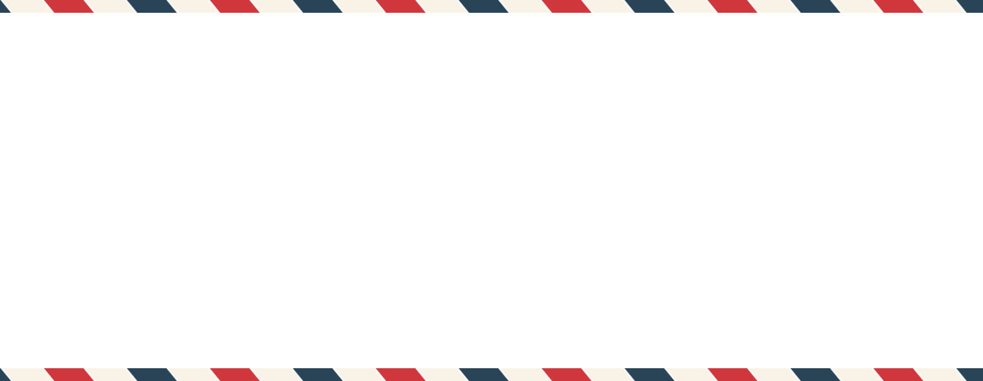 Striped pattern with red, white, and blue on a white background.