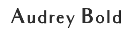 Preview of the font Audrey bold