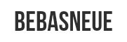 Preview of the font Bebasneue