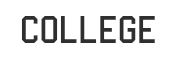 Preview of the font College