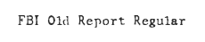 Preview of the font Fbi old report regular