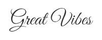 Preview of the font Great vibes