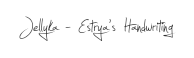 Preview of the font Jellyka estrya s handwriting