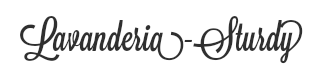 Preview of the font Lavanderia sturdy