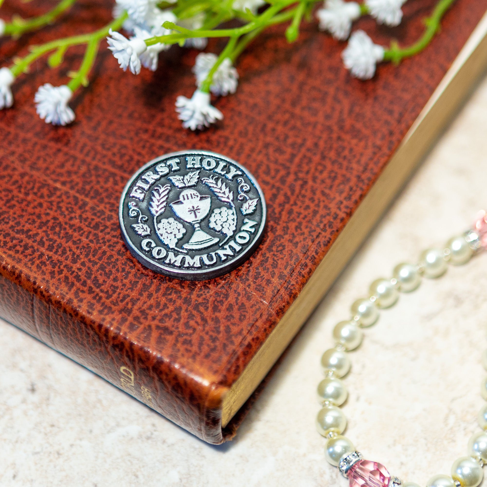 First Holy Communion Pocket Token | The Catholic Company®