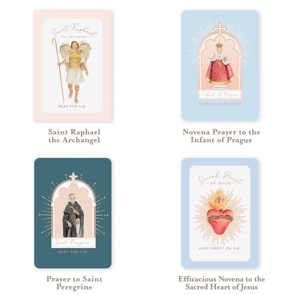 Popular Novenas Prayer Card Bundle (12 Cards)