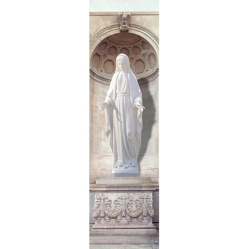 Our Lady Of Grace White Statue - 58"
