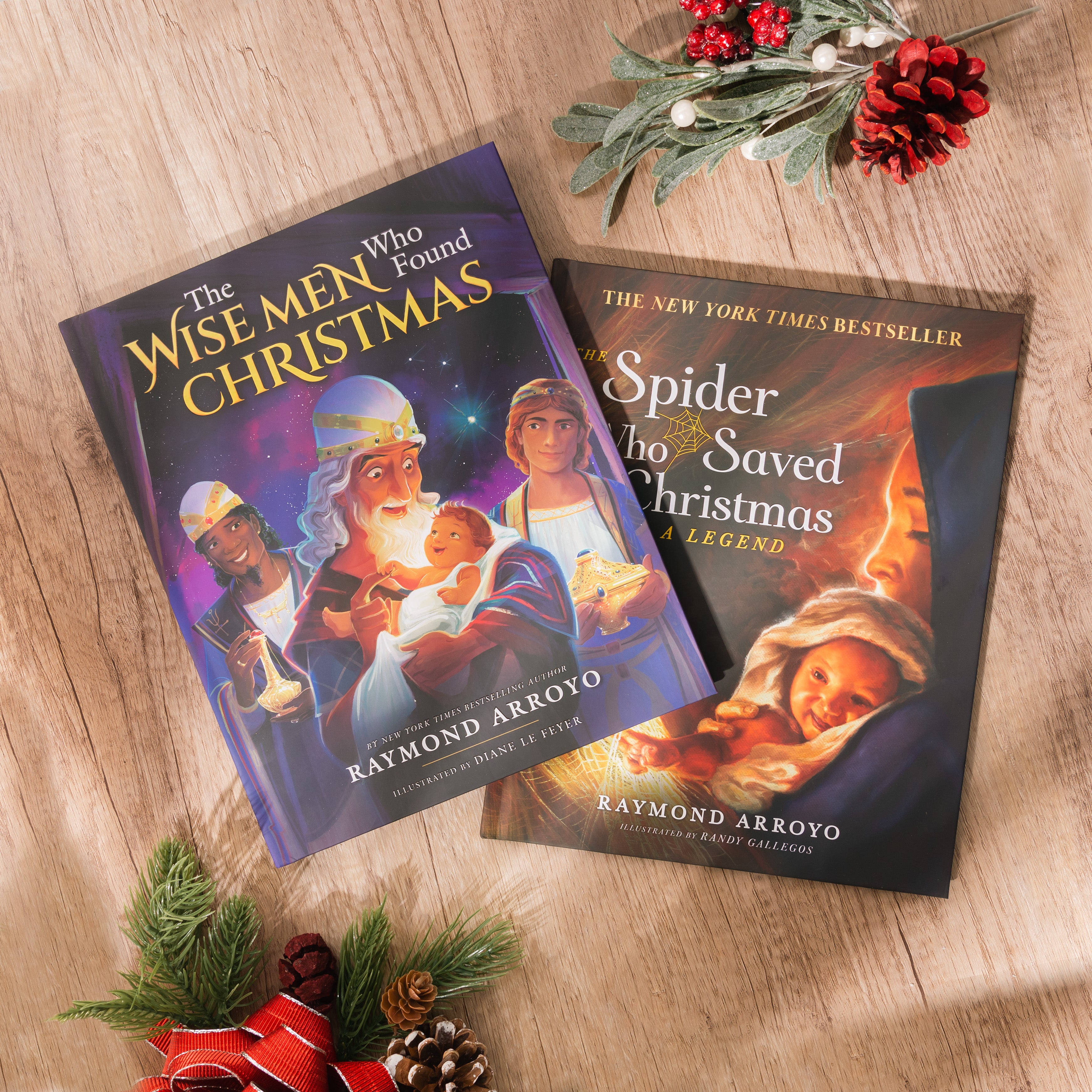 The Wise Men Who Found Christmas & The Spider Who Saved Christmas - 2 Book Set