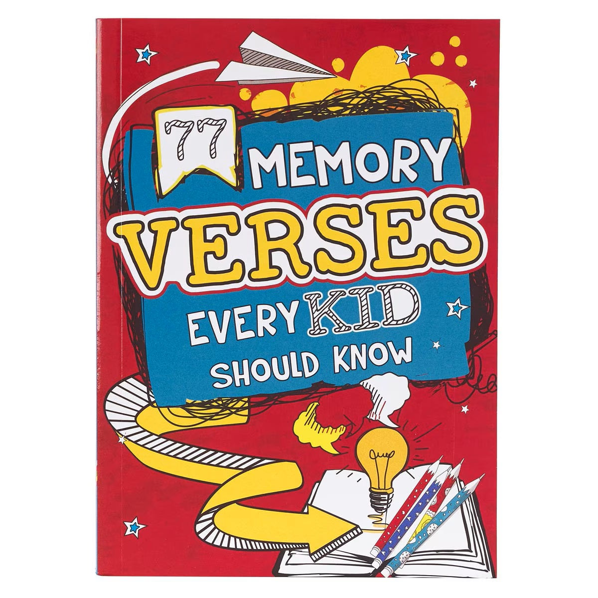 77 Memory Verses Every Kid Should Know - Memorization and Coloring Book
