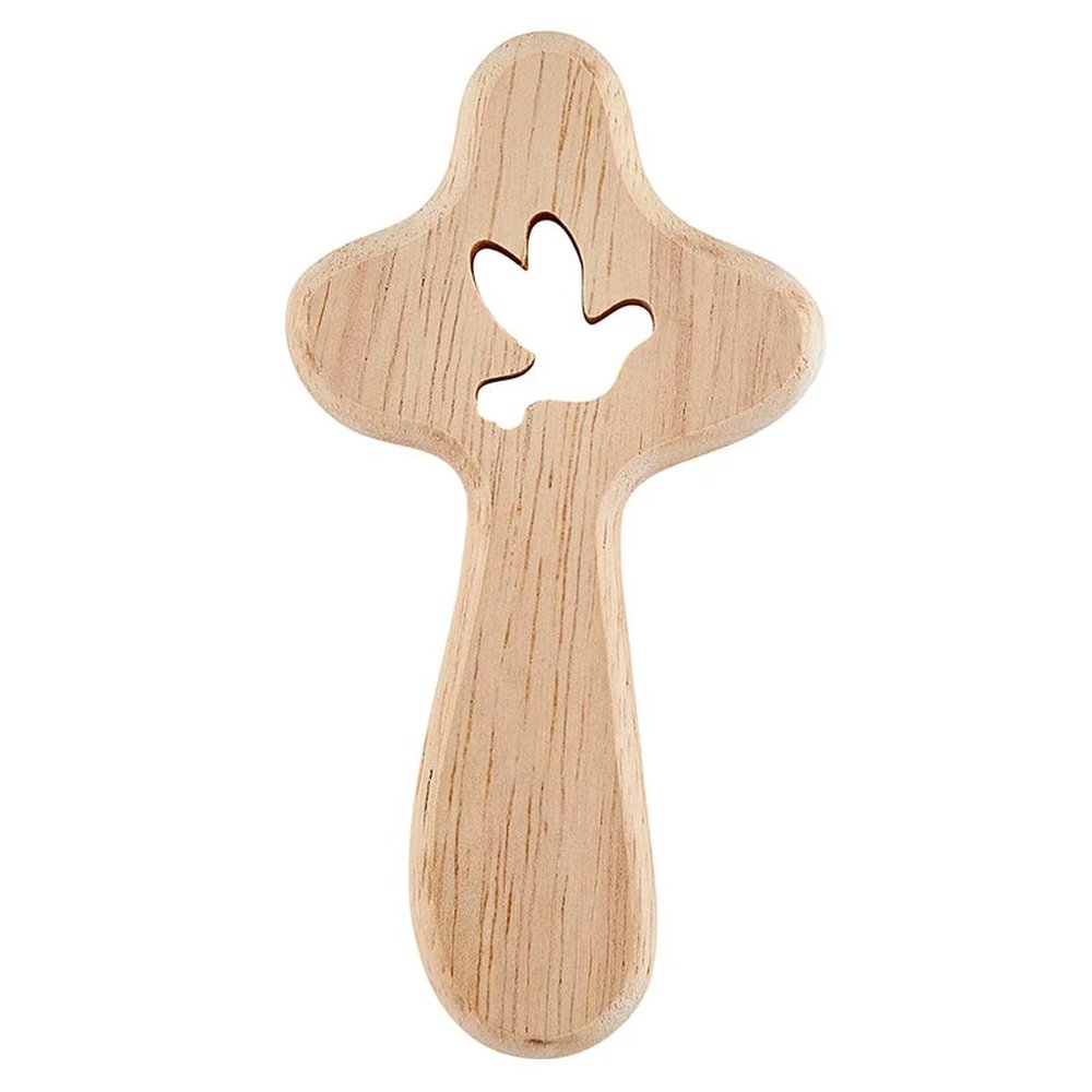 Holy Spirit Dove Wooden Comfort Cross