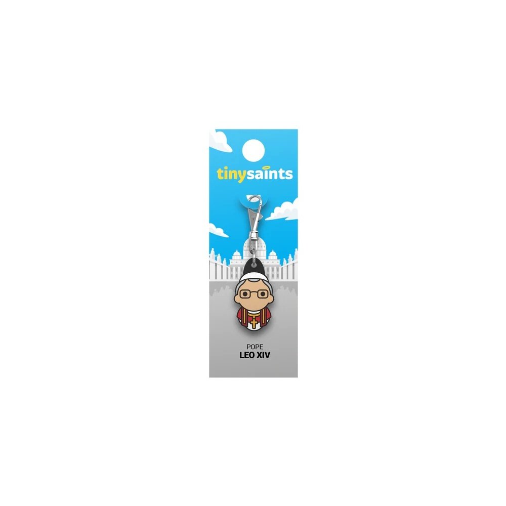 Pope Leo XIV Tiny Saints Charm