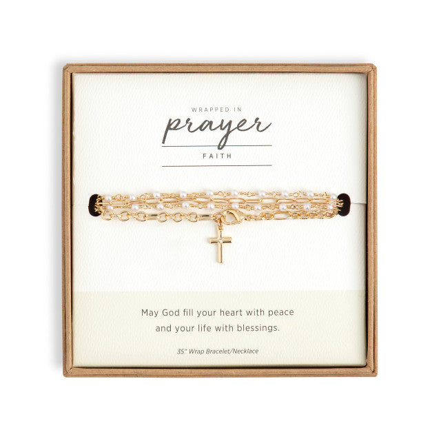Faithful & Beautiful Wraparound Necklace or Bracelet