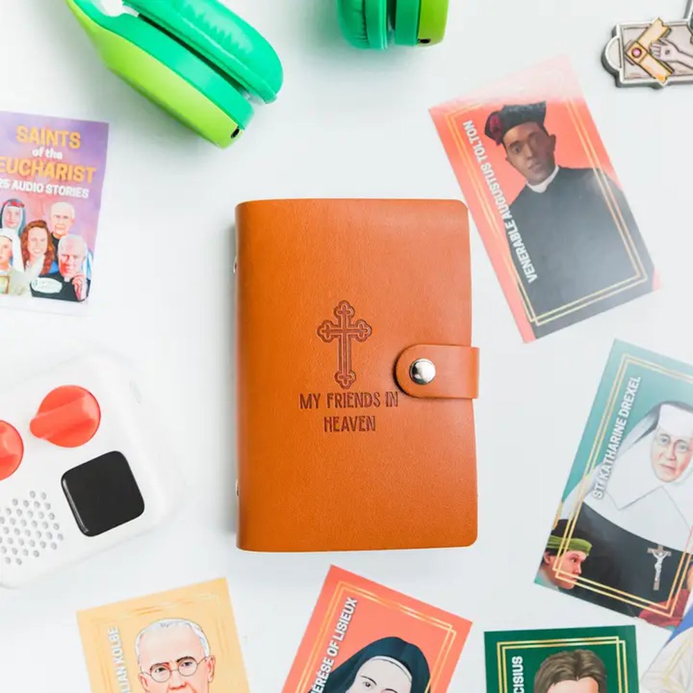 Saints of the Eucharist Holy Card Set + Audio Stories