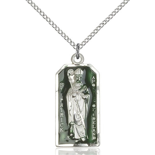 Sterling Silver St. Patrick Pendant - 2509251