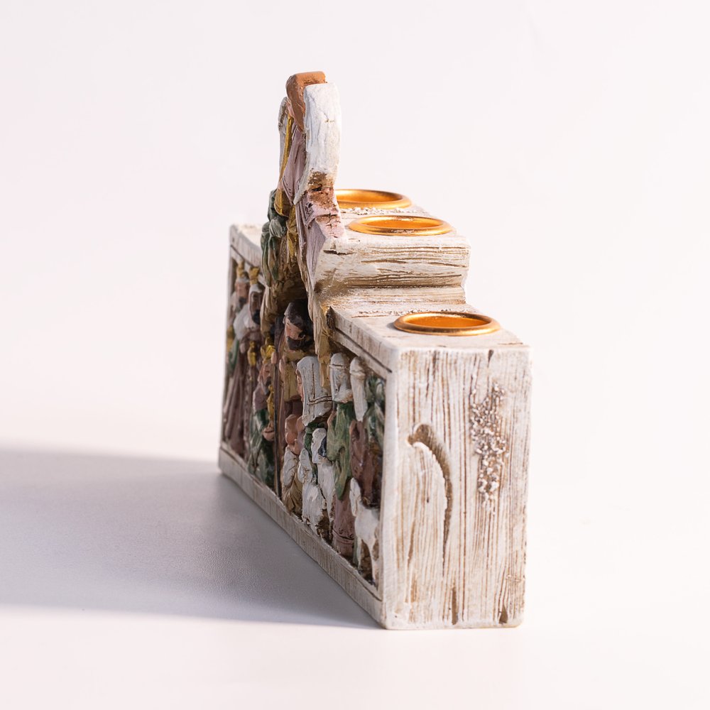 Nativity Crèche Advent Candleholder