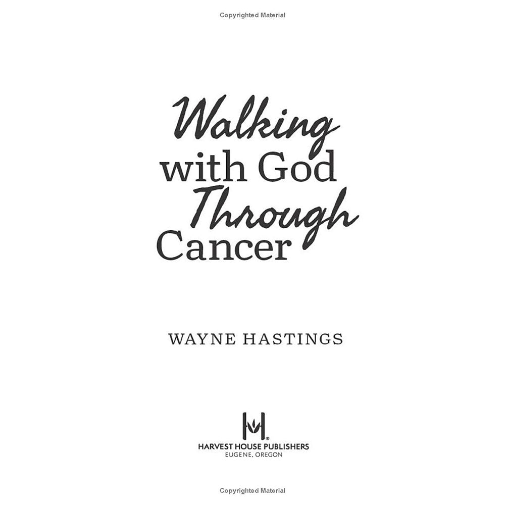 Walking with God Through Cancer: A 40-Day Devotional