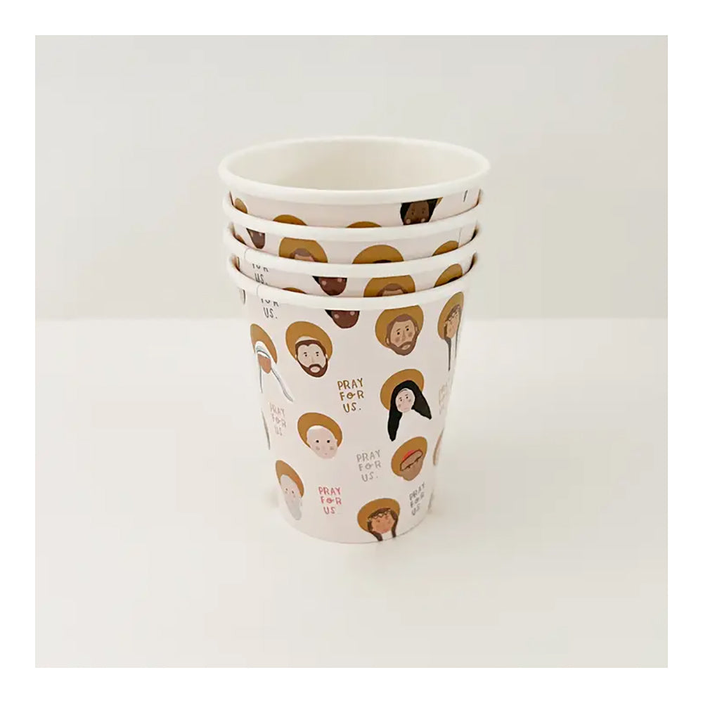 Be A Heart All Saints Party Plates & Cups Set - (8 of Each)