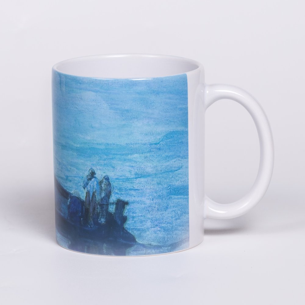 The Disciples See Christ Walking on Water Classic Art Mug