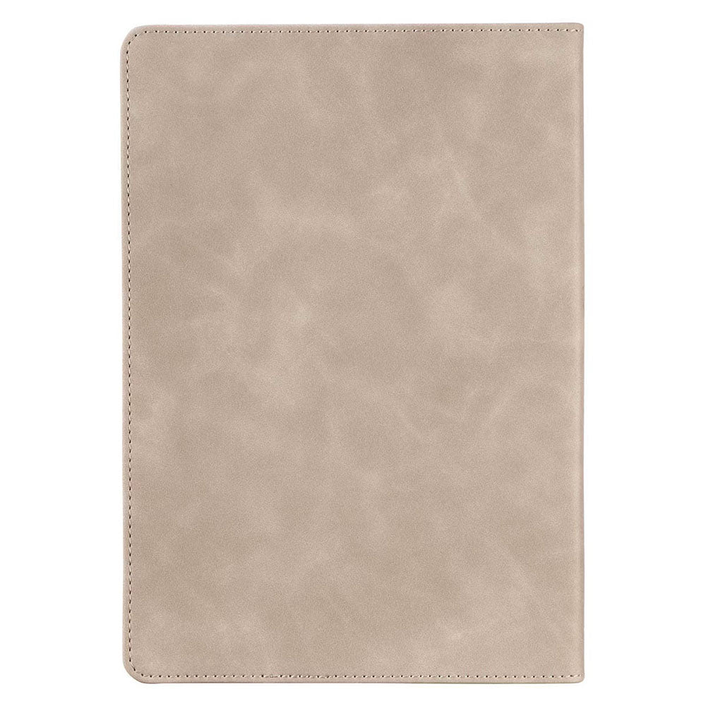 Everything Beautiful In Its Time Cream Floral Faux Leather Journal