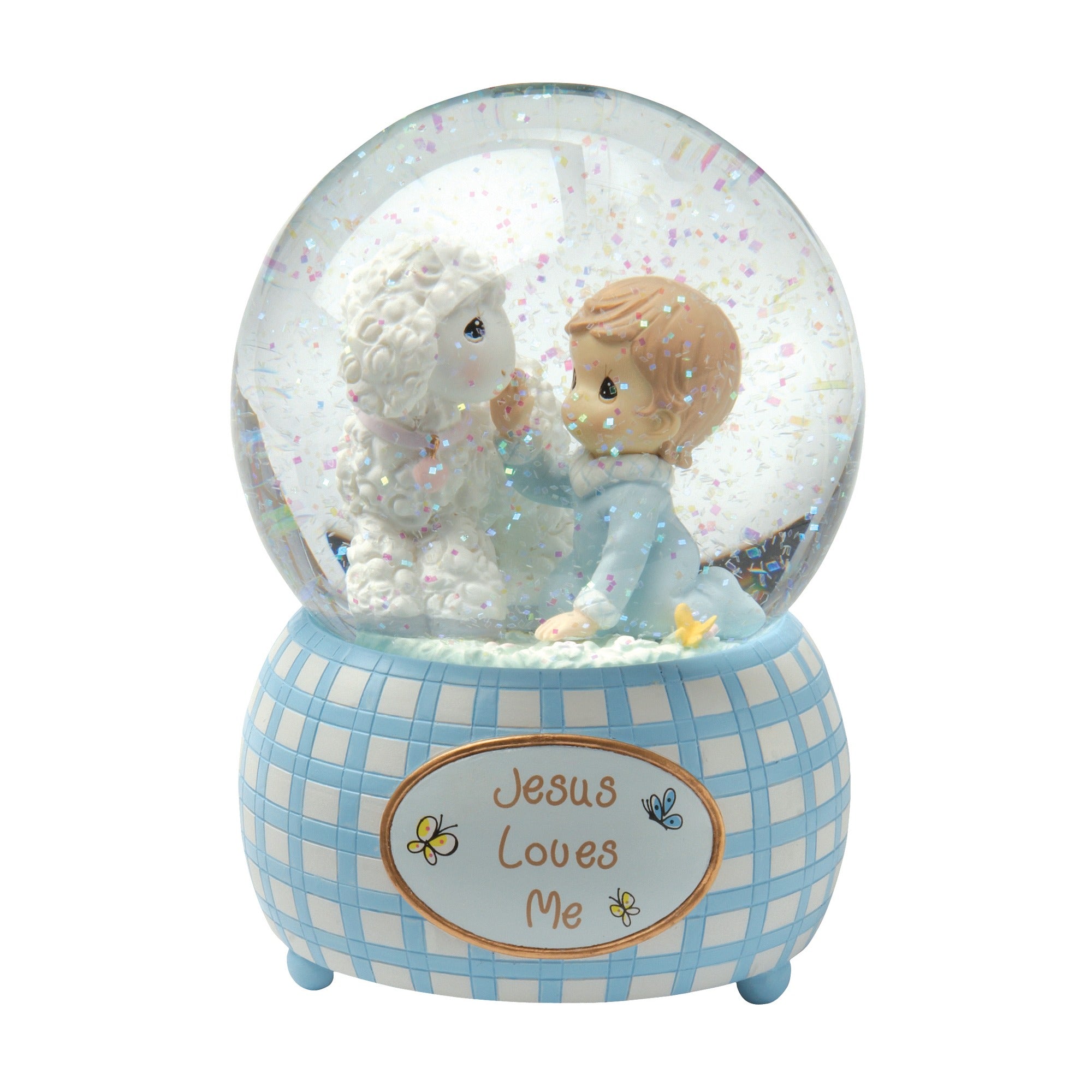 Precious Moments Musical Water Globe – Boy or Girl | The Catholic