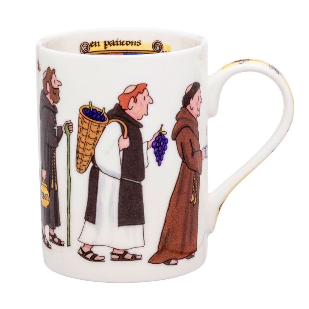 Monks Procession Bone China Mug