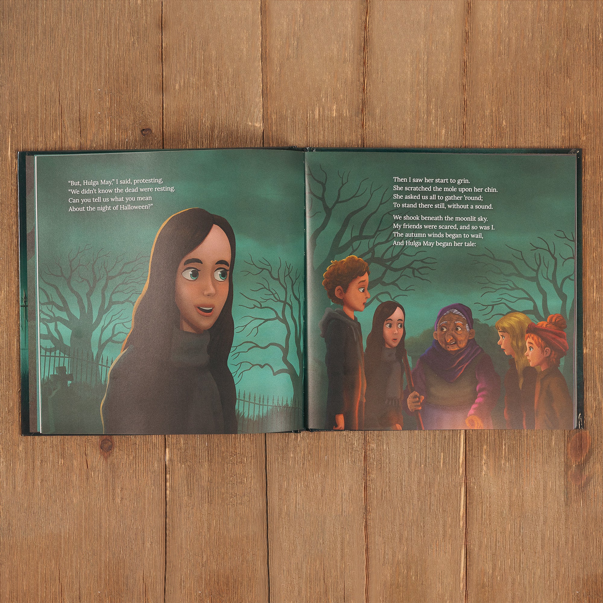 All Hallows Eve Book & Sticker Sheets Set