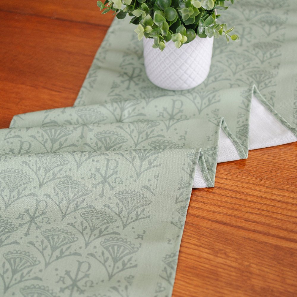 Catholic Liturgical Living Table Runner Set - Set of 3