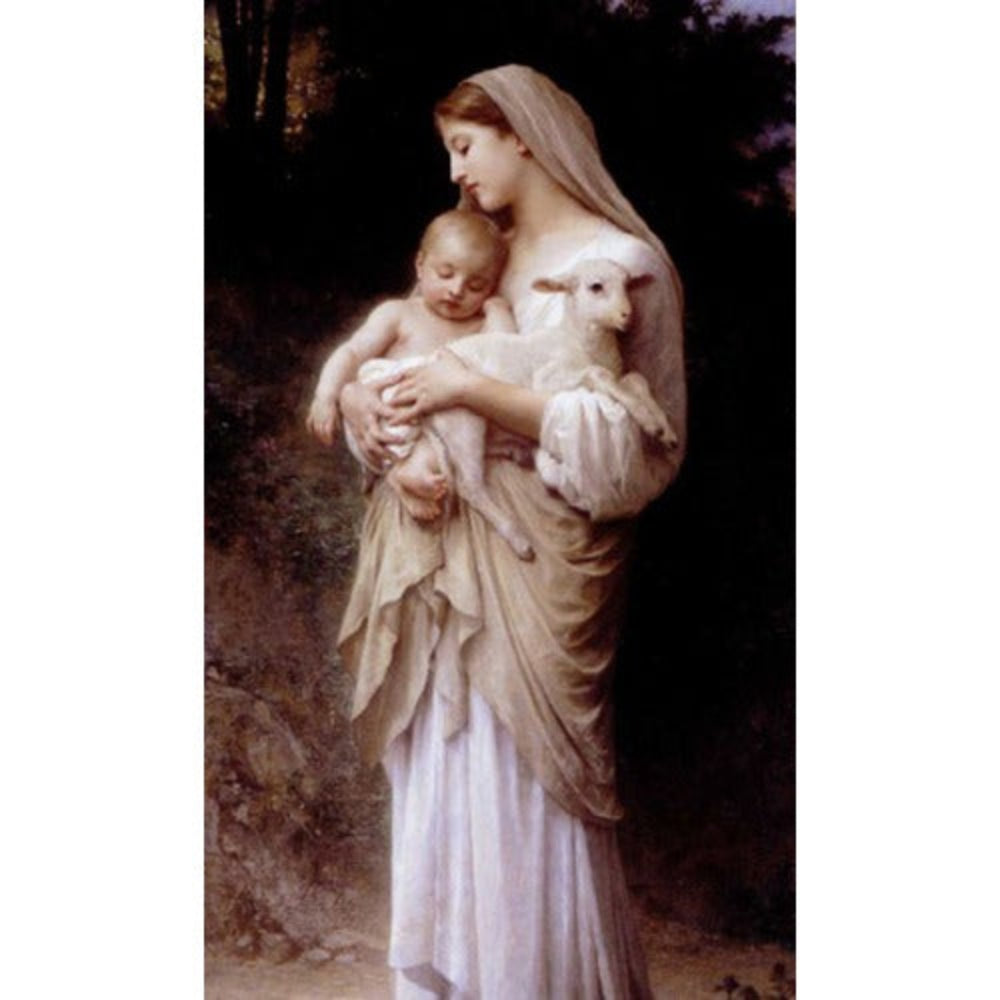 L'Innocence  Personalized Prayer Card (Priced Per Card)