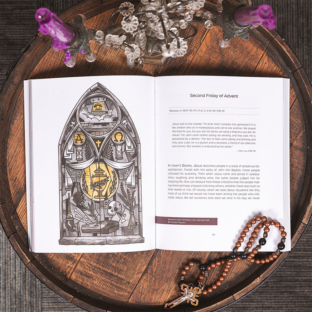 Memento Mori: An Advent Companion & Memento Mori: The Last Battle Unframed Print - Gift Set