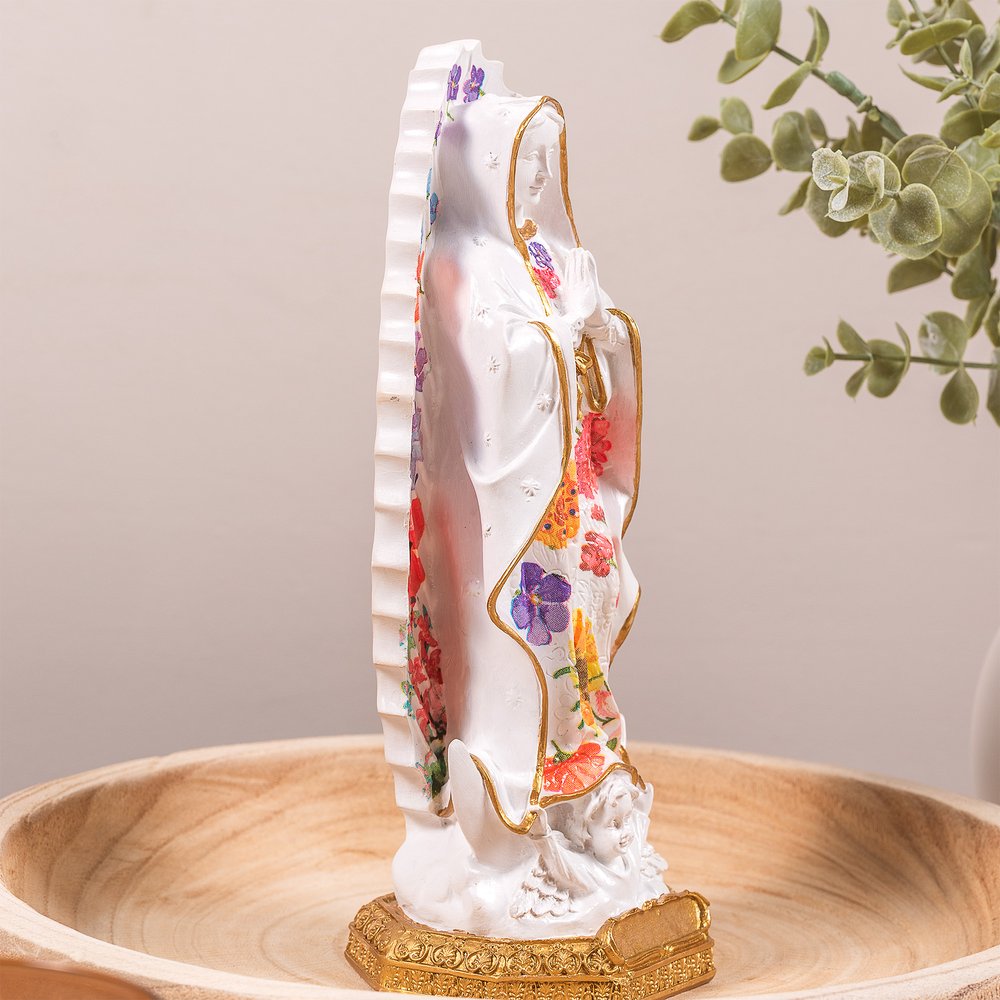 Bright Garden Our Lady of Guadalupe Statue - 8"