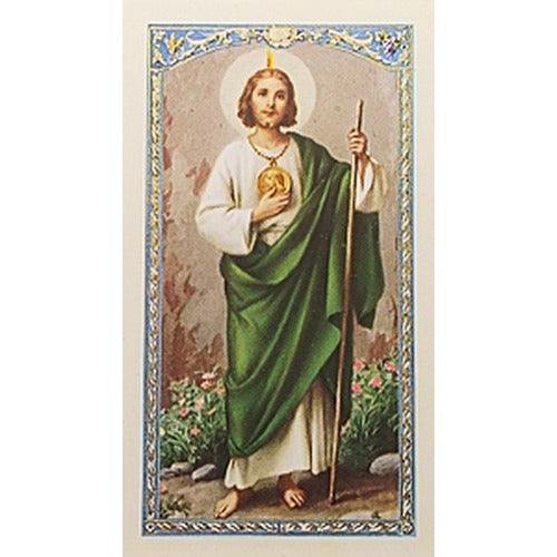 OraciÃ³n a San Judas Tadeo (St. Jude) Spanish Prayer Card
