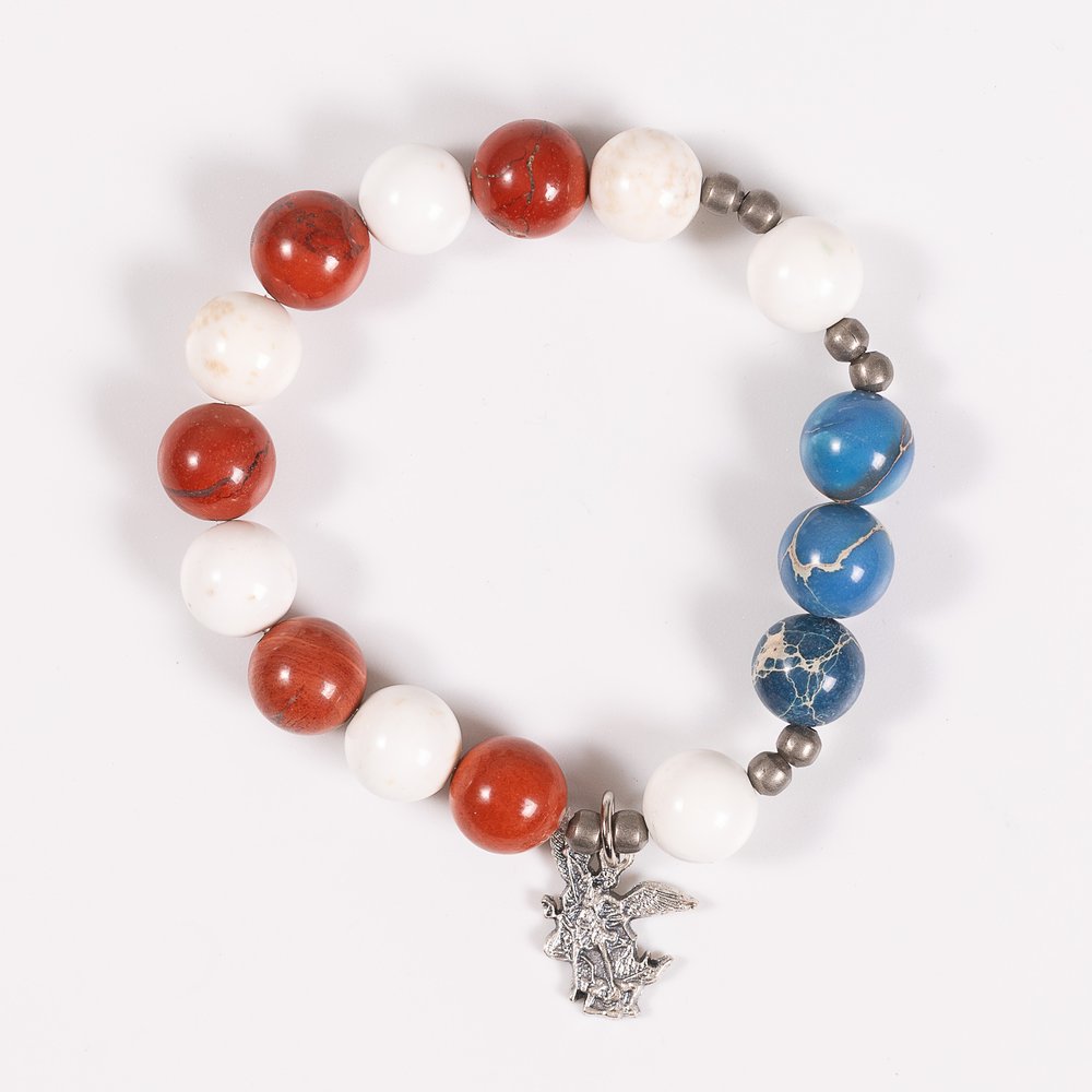 St. Michael America Rosary Bracelet