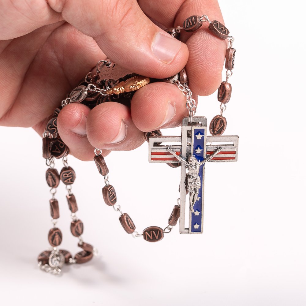 Ghirelli Limited Edition The United States 250th Anniversary Rosary