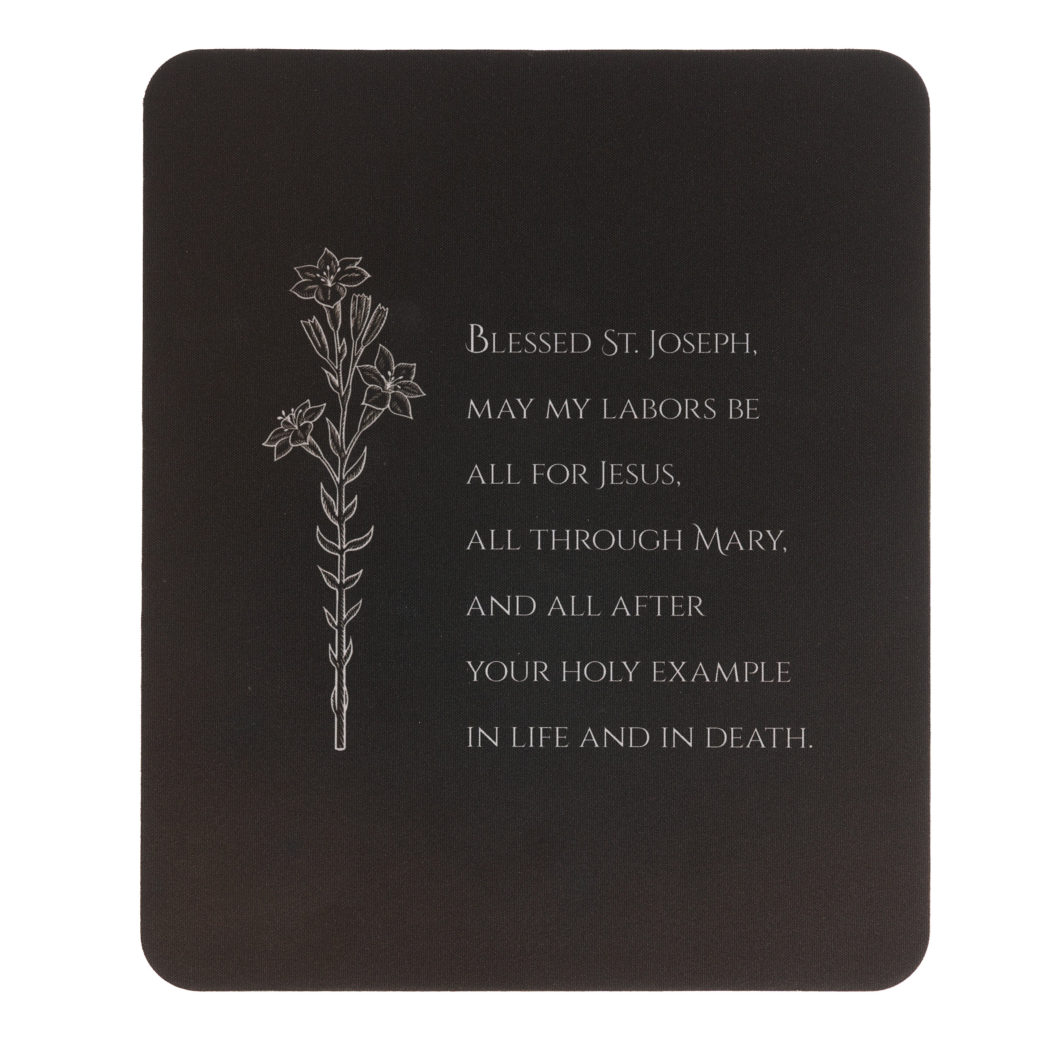 Saint Joseph Workplace Mousepad