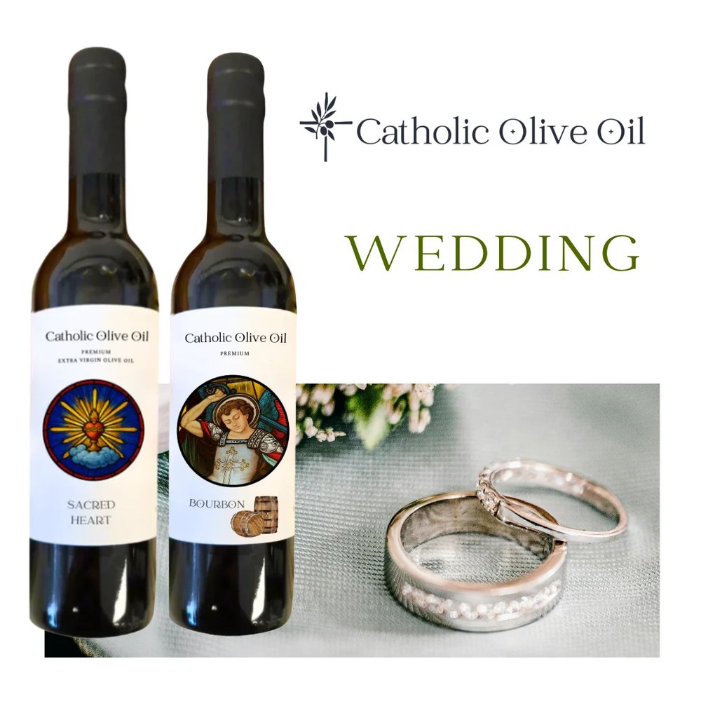 Wedding Feast Catholic Olive Oil & Balsamic Vinegar Gift Set
