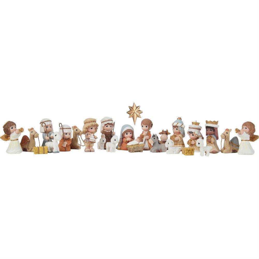 25 Mini Figure & Story Book Nativity Advent Calendar