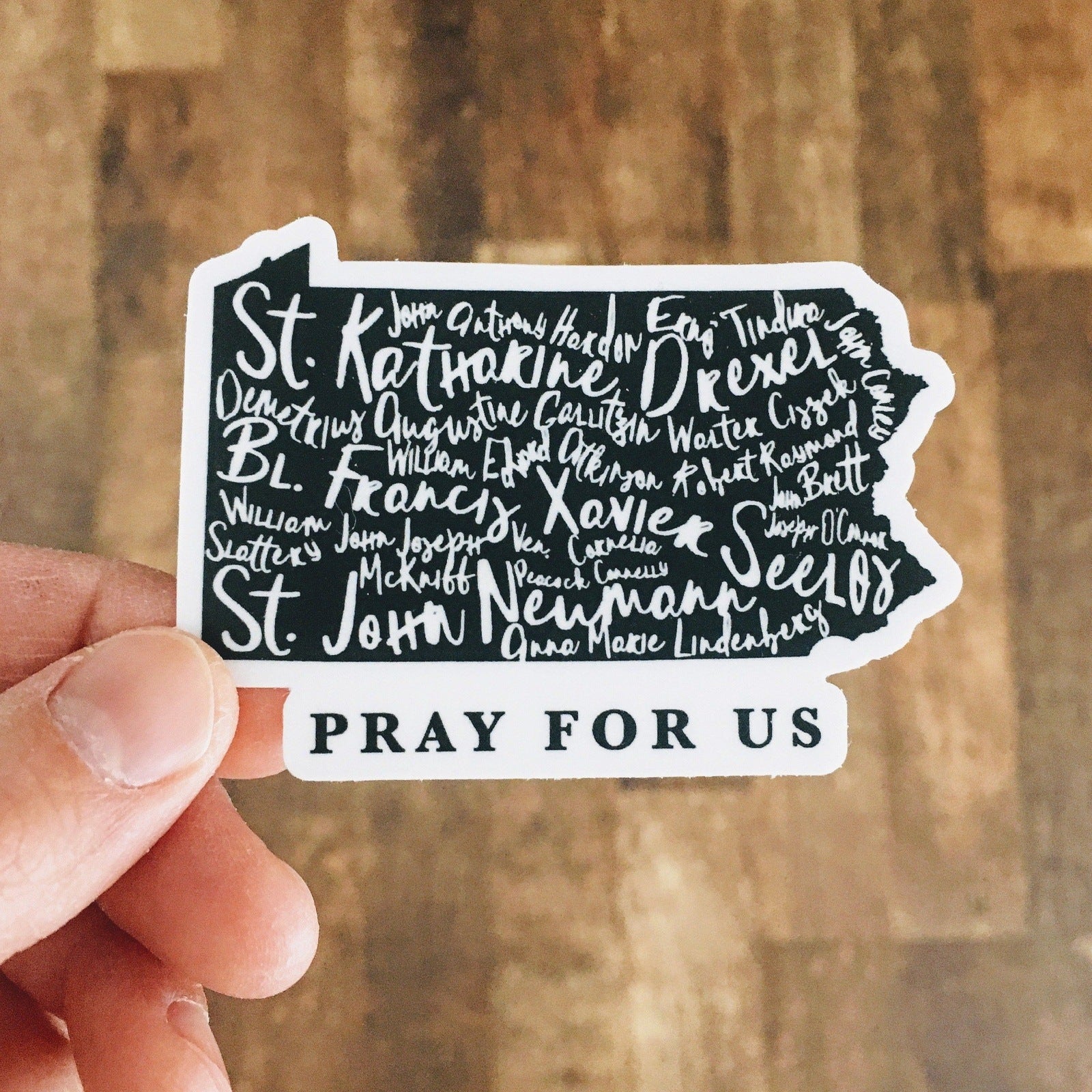 Pennsylvania Saints Vinyl Sticker