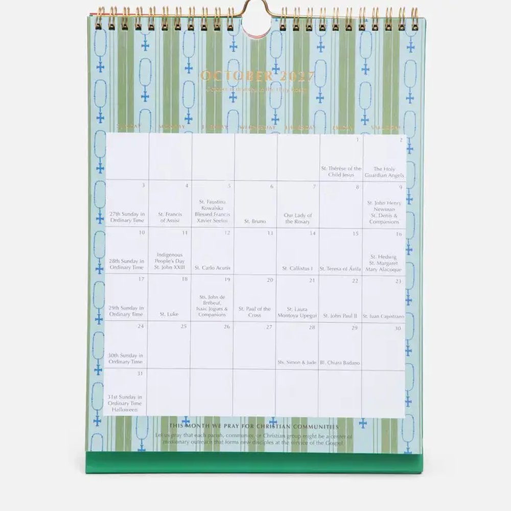 Be A Heart Liturgical Wall Calendar