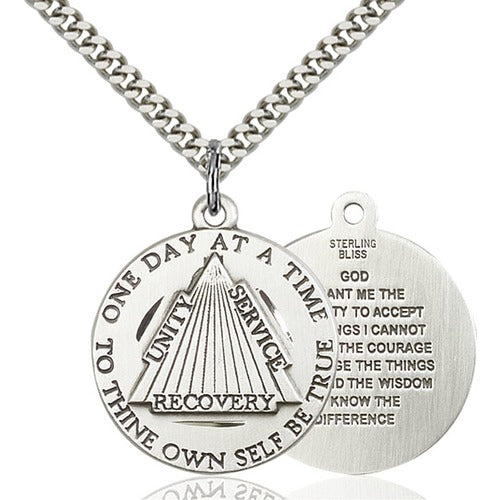 Sterling Silver Recovery Pendant