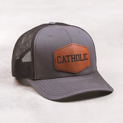 Catholic Richardson Leather Patch Ball Cap