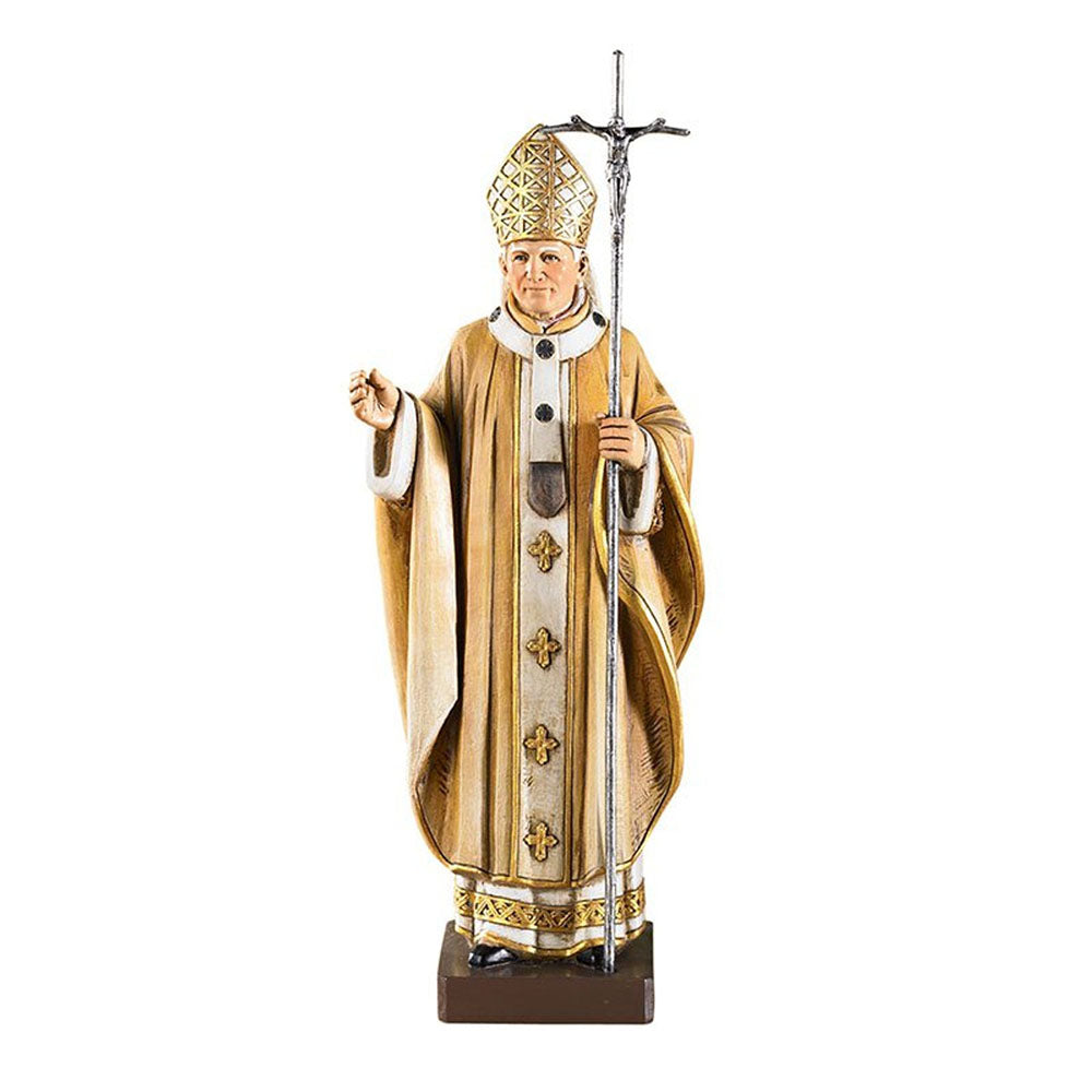 Pope St. John Paul II Statue - 9.5"