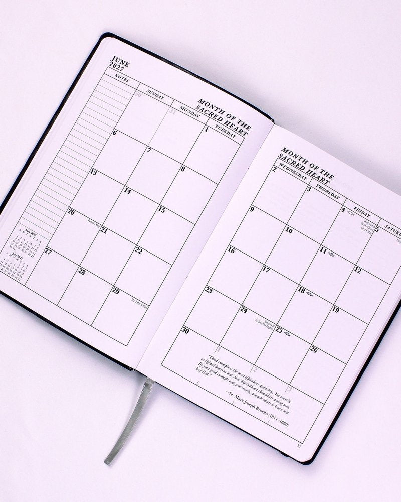 2027 JMJ Daily Planner and Calendar