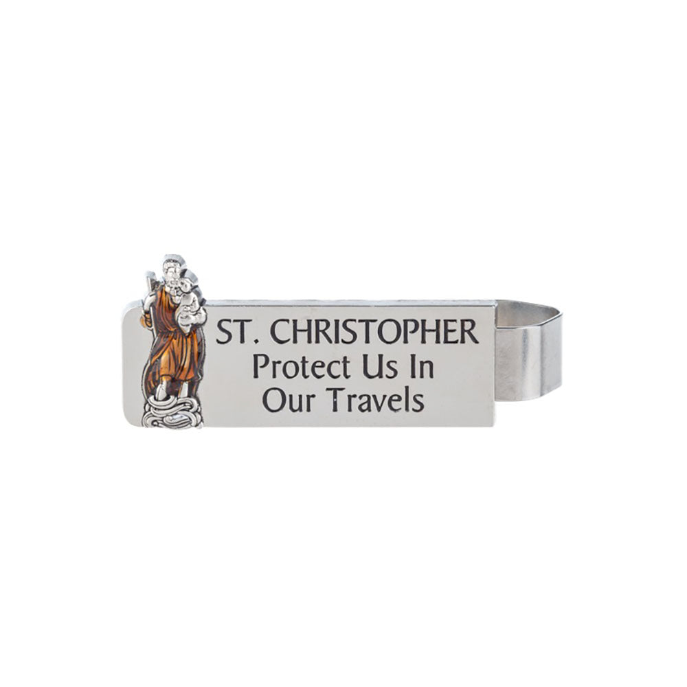 St. Christopher Bar Visor Clip