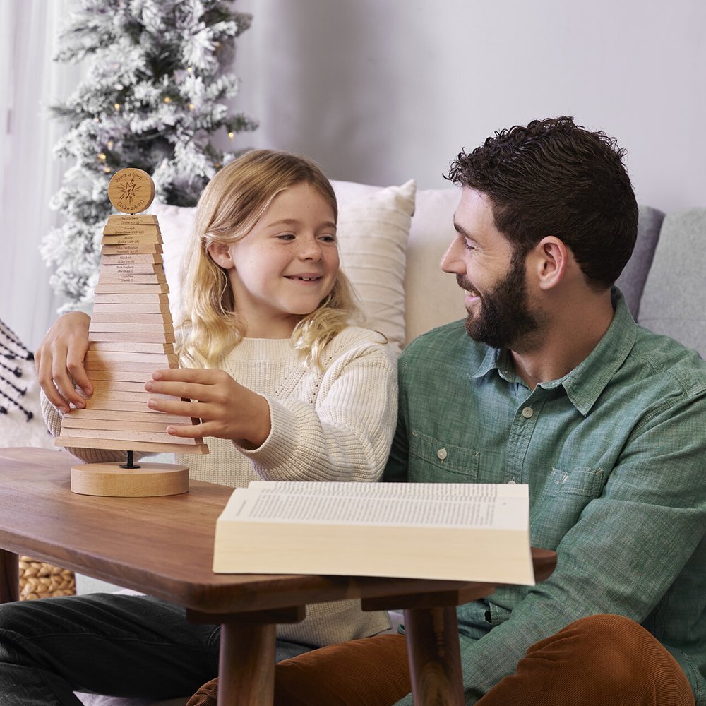 Wooden Jesse Tree Advent Activity