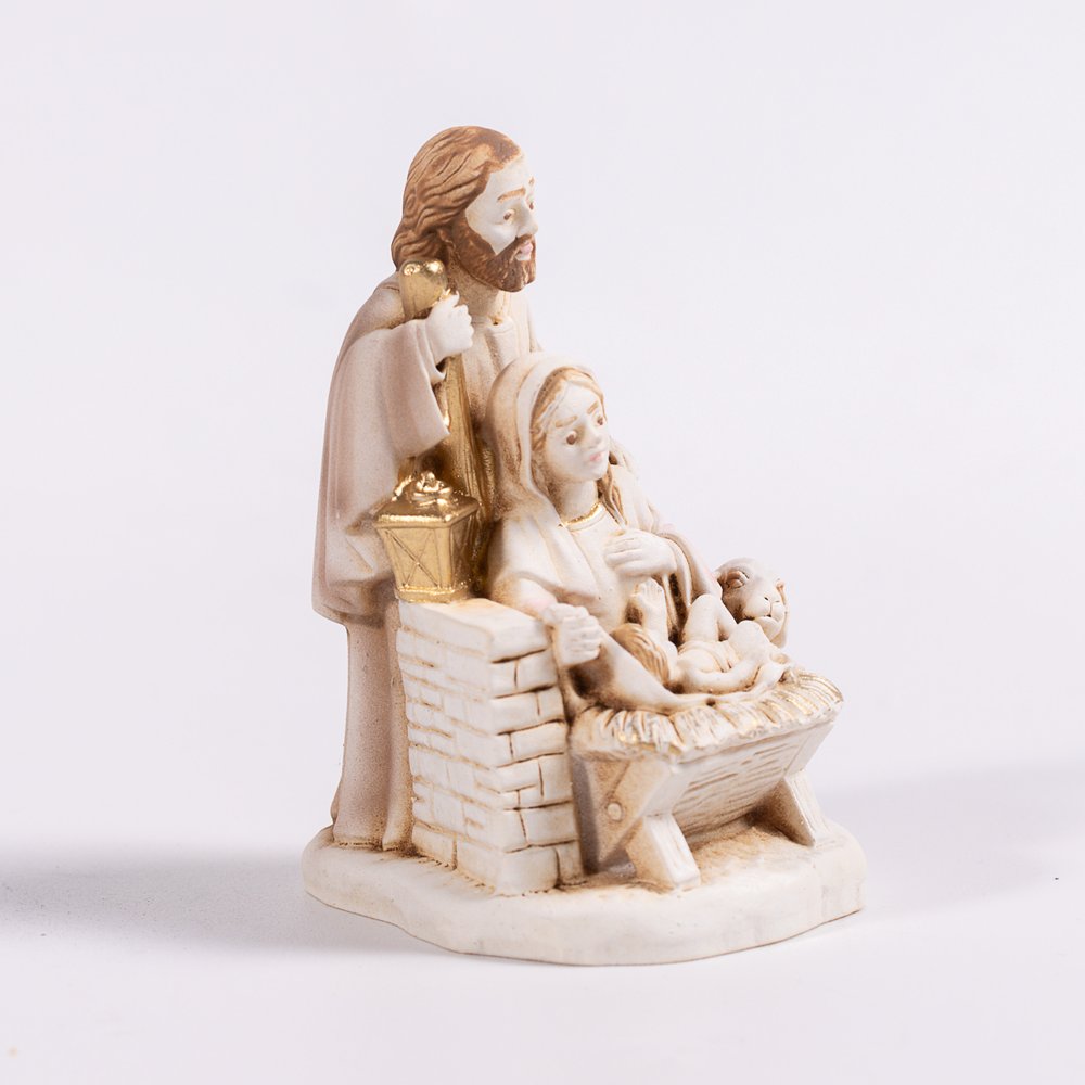 Miniature Holy Family Nativity Statue - 2.75"