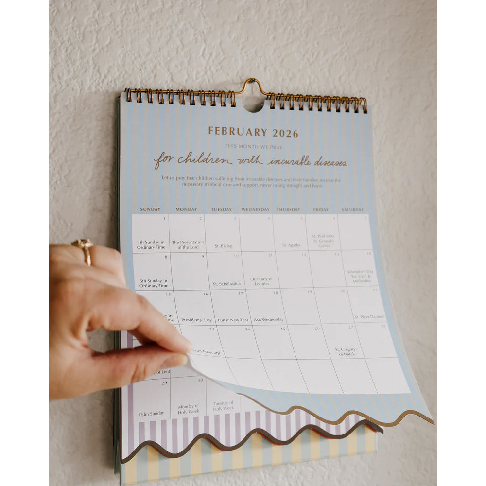 Be A Heart - Liturgical Wall Calendar