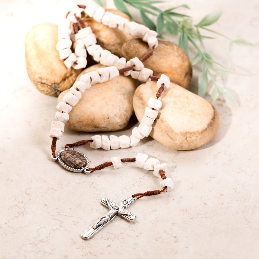 Holy Shroud Corded Rosary