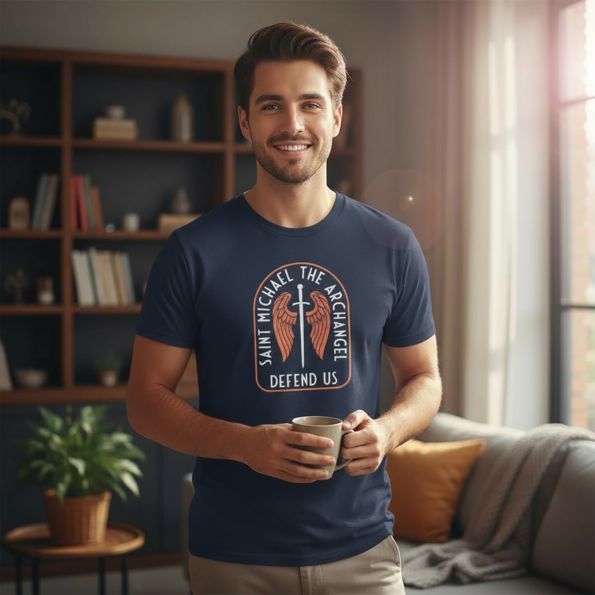 St. Michael Sword & Shield T-Shirt