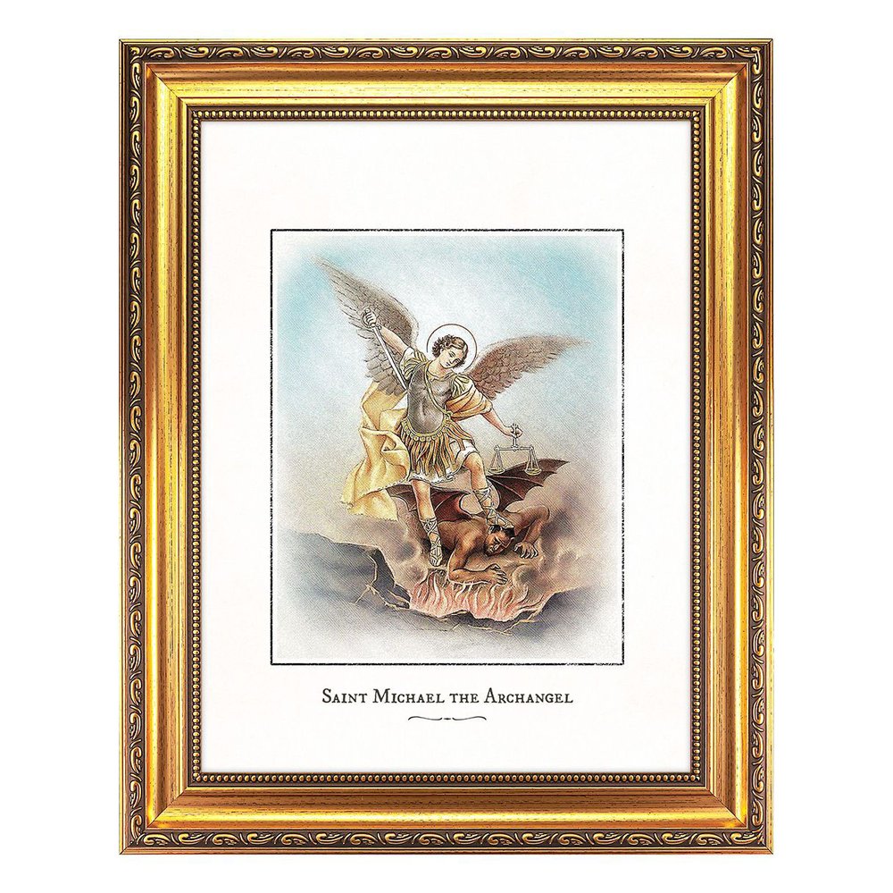 St. Michael Vintage Framed Print