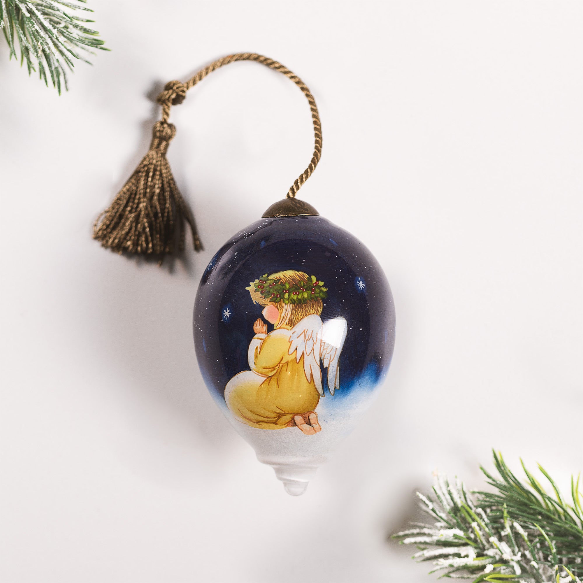 A Quiet Prayer Ornament